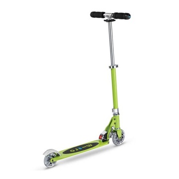 Micro - Самокат двухколесный со светящимися светодиодными колесами Sprite - аквамарин