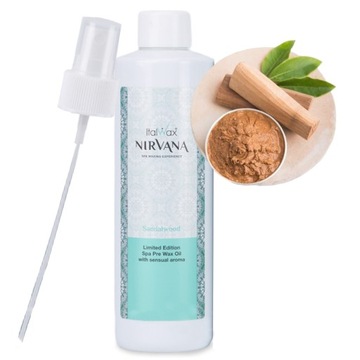 OLEJEK PRZED DEPILACJĄ ITALWAX NIRVANA SANDALWOOD Z ATOMIZEREM 250ml