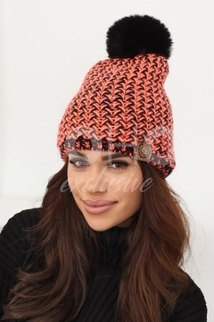 ШАПКА ЖЕНСКАЯ ЗИМНЯЯ, ТЕПЛАЯ, КОМФОРТНАЯ, ТОЛСТАЯ, СПОРТИВНАЯ ЖЕНСКАЯ, ЦВЕТА 2477