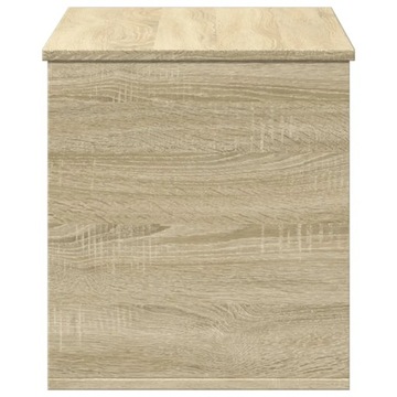 Skrzynia, dąb sonoma, 100x42x46 cm, materiał dre