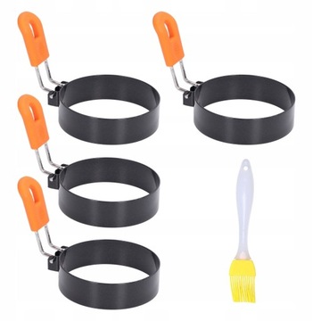 НАБОР ИЗ 4 СТАЛЬНЫХ ФОРМ ДЛЯ ЯИЧНИЦЫ