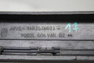 LANCIA PHEDRA LIŠTA NÁRAZNÍK PŘEDNÍ LEVÝ + 2 CHROM PĚKNÝ