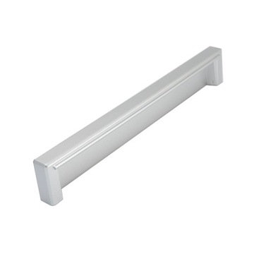 Nowoczesny uchwyt meblowy do szafek kuchennych L-137 chrom 128mm +wkręty