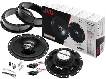 АВТОМОБИЛЬНЫЕ ДИНАМИКИ JVC CSJ-1720X 165MM ДЛЯ VW SCIROCCO TIGUAN / АДАПТЕРЫ