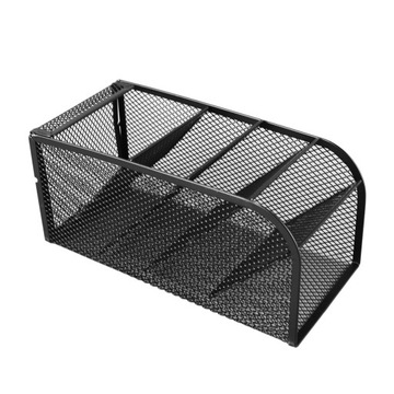 Настольный органайзер для офисных принадлежностей, металлический, 5 отделений