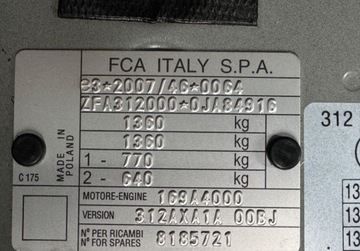 Fiat 500 II Seria 4 1.2 69KM 2018 Fiat 500 1,2 69KM LIFT Climatronic PANORAMA Serwis BEZWYPADKOWY Dla wymaga, zdjęcie 27
