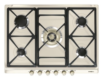 SMEG PŁYTA GAZOWA KREMOWA SR775PO