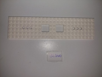 LEGO podwozie pociągu 92340 białe