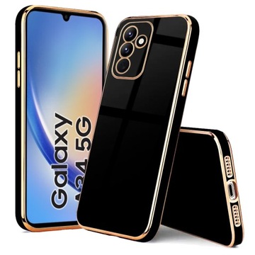 ETUI do SAMSUNG GALAXY A34 5G GLAMOUR CASE + SZKŁO