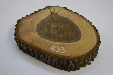 Столешница из доски Slice 43x38 Gr.6 из орехового дерева