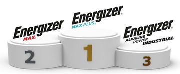 10 щелочных батареек Energizer AA MAX PLUS LR6, толстые палочки