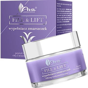 AVA FILL LIFT KREM WYPEŁNIAJĄCY ZMARSZCZKI TWARZY
