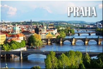 CZECHY PRAGA PRAHA WEŁTAWA MAGNES NA LODÓWKĘ