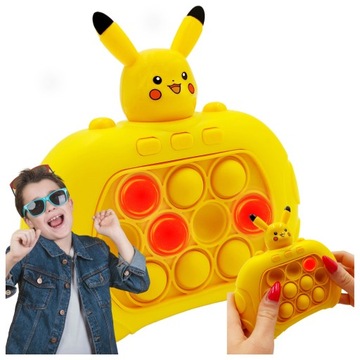 GRA POPIT Pop It Elektroniczne Elektryczne Gra Zręcznościowa PIKACHU