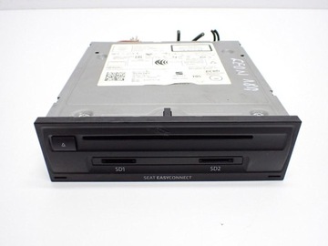 NAWIGACJA NAVI RADIO WYŚWIETLACZ 5QA035846B SEAT LEON III 5F 18R