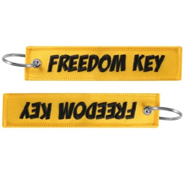 FREEDOM KEY желтый брелок для ключей