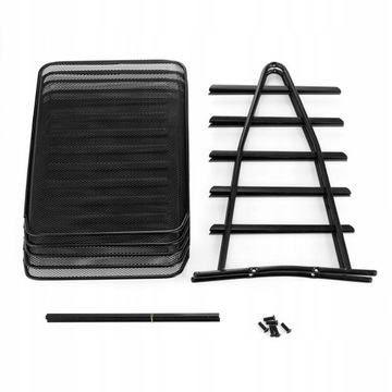 СТОЛ МЕТАЛЛИЧЕСКИЙ НА 5 ЯЩИКОВ ЧЕРНЫЙ 38*28*30см