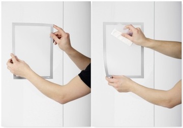 DURAFRAME SUN A3 ИНФОРМАЦИОННАЯ РАМКА 2ШТ, ЧЕРНАЯ