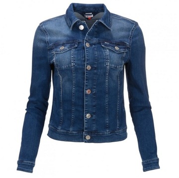 Tommy Jeans kurtka jeansowa damska granatowa DW0DW09219 XS