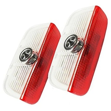 VW 2X LED Lod Logo Tiguan T-Roc CC Tavender Talagon Passat Thari Golf Sharan