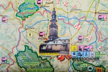 ГЕОГРАФИЧЕСКАЯ НАСТЕННАЯ КАРТА СИЛЕЗИИ НОВАЯ ЭРА