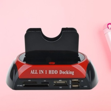 ДОК-СТАНЦИЯ SATA 2.5' 3.5' IDE HDD SSD USB 3.0 CARD READER