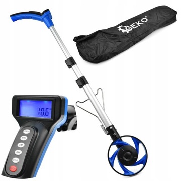 ИЗМЕРИТЕЛЬНОЕ КОЛЕСО GEKO СЧЕТЧИК РАССТОЯНИЯ ЖК-дисплей 0,1–10 км G15150