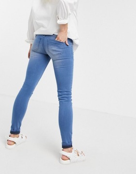 MAMALICIOUS MATERNITY SPODNIE JEANSOWE 42 1RNP