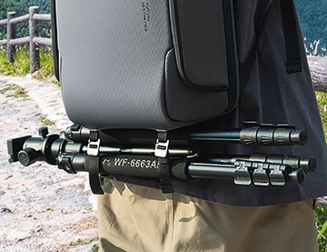 Plecak fotograficzny Bange 7277-15 na aparat i laptopa 15,6 czarny