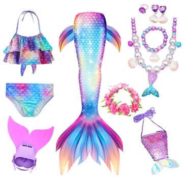 SYRENKA SYRENA STRÓJ KĄPIELOWY KOSTIUM XXL 128