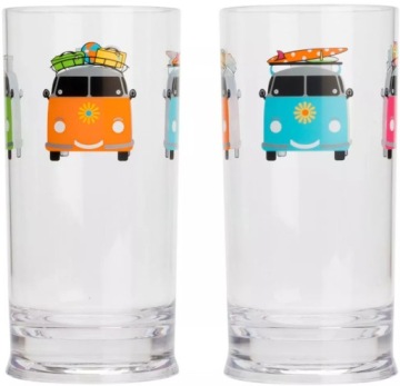 SZKLANKA SZKLANKI FLAMEFIELD CAMPER SMILES 480 ml 2 szt.