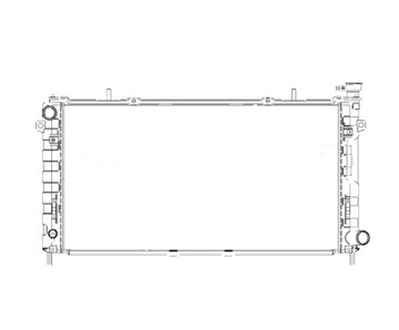 CHLADIČ DODGE CARAVAN 05- 4677524AA