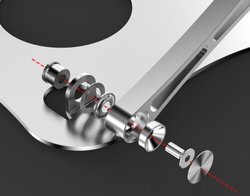 УНИВЕРСАЛЬНАЯ ПОДСТАВКА ДЛЯ ПОДЪЕМНОГО СТОЛИКА ДЛЯ НОУТБУКА (11064)