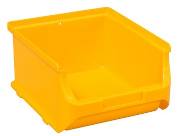 Pojemnik magazynowy żółty - 137x160x82 mm