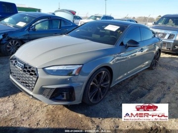 Audi A5 F5 2021 Audi S5 Coupe Audi S5 Sportback Quattro, od ubezpieczalni 3.0 Benzyna