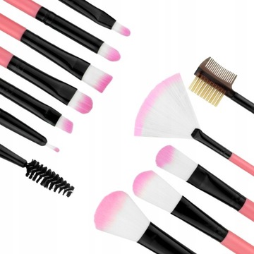 YOSHI BRUSHES КИСТИ ДЛЯ МАКИЯЖА в футляре НАБОР 12 КИСТЕЙ фиолетовый MAKE UP
