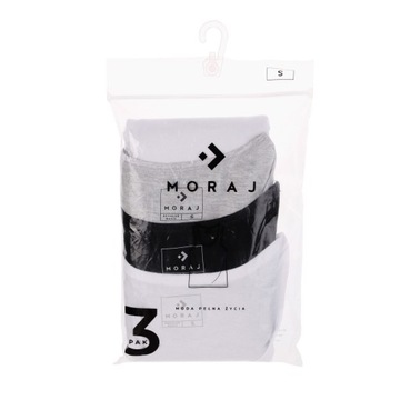 ЖЕНСКАЯ МАЙКА, ФУТБОЛКА НА РЕМЕНКАХ, ХЛОПКОВЫЕ БОКСЕРЫ, 3 КОМПЛЕКТА MORAJ L