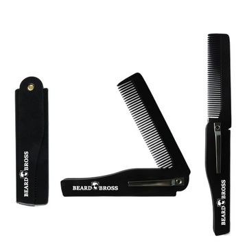 Набор для бороды My Kartacz Brush Кремовый гребешок для густой бороды