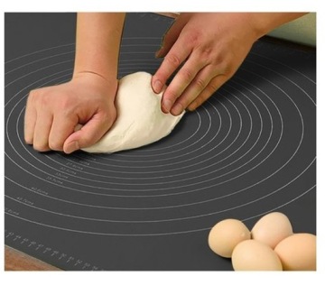 СИЛИКОНОВАЯ ДОСКА БОЛЬШОЙ КОВР XXXL + СИЛИКОНОВЫЙ ВАЛИЦ + ШПАТЕЛИ ДЛЯ ДЕКОРА