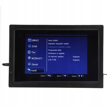 ЦИФРОВОЙ ПОРТАТИВНЫЙ ТЕЛЕВИЗОР LCD 1080P ЧЕРНЫЙ