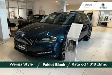 Skoda Superb IV 2024 Skoda Superb Style 1.4 TSI iV 218 KM DSG*Pakiet Bl