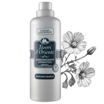 TESORI Muschio Bianco Białe Piżmo płyn koncentrat do płukania 760ml 38 prań