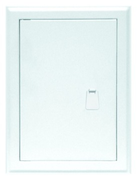 DRZWICZKI REWIZYJNE BIAŁE MAT 45x65 UCHWYT