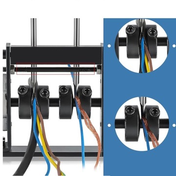 МАШИНА ДЛЯ ОКОРКИ ПРОВОДОВ, УДОБНАЯ В ИСПОЛЬЗОВАНИИ