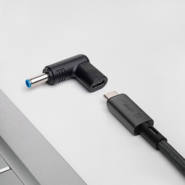 Переходник USB-C на ноутбук 4,5 x 3,0 мм + PIN-код