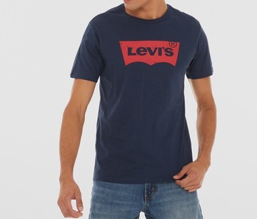 Levi's koszulka r S męska t-shirt granatowa Levis 177830199