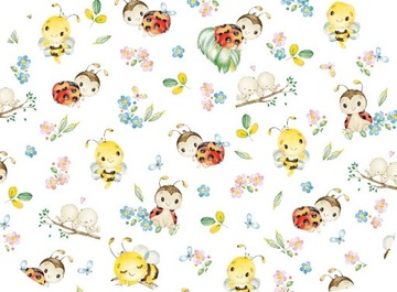 Pielucha Flanelowa 60x80 Biedronki