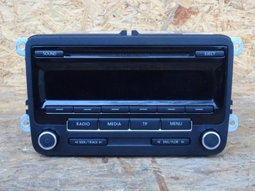 VW SHARAN GOLF VI EOS SCIROCCO RADIOODTWARZACZ RADIO CD KOD 5M0035186K