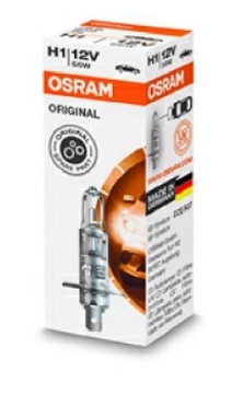 ŻARÓWKA OSRAM STANDARD ORIGINAL 12V H1 55W
