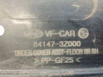 HYUNDAI I40 KOMBI KRYT PODVOZKU PRAVÁ 2012-